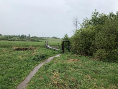 Подвесной мост в Понино ( Удмуртская Республика  )